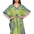 thumbnail image 4 of Moomaya Kaftan de Plage, Paréo de Bikini, Robe Longue Maxi Caftan pour Femmes, 4 of 6