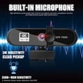 thumbnail image 2 of Yingyy 4K High Definition Webcam Autofocus Live Webcam USB Free Drive with Mic Computer Camera type3, 2 of 9
