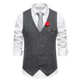 thumbnail image 1 of Dvkptbk Men Solid Fashion Have Pockets Button Turn-down Collar Tanks Tops Blouse on Clearance, 1 of 9