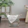 thumbnail image 2 of Northlight Natural Woven Seagrass Basket with Handles - 14", 2 of 5