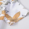 thumbnail image 4 of Pompotops Femmes Casual Floral Imprimé Bohème V-Cou A-Ligne Imprimé Robe à Manches Courtes, 4 of 8