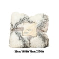 thumbnail image 3 of Plaid en Polaire Douce - Couverture Double Épaisseur Anti-Peluches, Couverture de Canapé Imprimée en Polyester, Couverture Douillette, Gris, JKODE, 3 of 8
