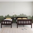thumbnail image 4 of DHP Airlie Twin-Over-Full Bunk Bed with Ladder, Espresso, 4 of 5