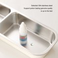 thumbnail image 4 of Maoww Convenient Stainless Steel Snack Containers For Kids Yogurt And Salad Dressings. Snack Box Container Steel natural color Two grids, 4 of 6