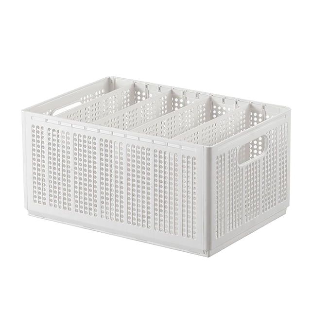 <p>Divided Clothing Storage Boxes, Space Saving Pure White Cloth Drawer Storage Organizer Boxes Adjustable Dividers Rugged For Bedroom Wardrobe</p>