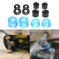 thumbnail image 3 of Remplacement de Bague de Skateboard en PU Résistant à l'Usure Écrous Accessoire de Skateboard Longboard - Bleu Clair, 3 of 10