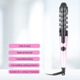 thumbnail image 4 of Kbndieu Electric Comb Automatic Curling Iron Ceramic Auto Hair Curler Rechargeable Curling Iron Wand Detangle Scald-Free Fast Heating for Hair Styling Home Essentials, 4 of 7
