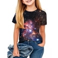 thumbnail image 2 of Jamicy T-Shirts pour Filles Mode Enfants Garçons Filles T-Shirts Graphiques 3d Cool Col Rond T-Shirt Unisexe Manches Courtes Hauts Tees, 2 of 8