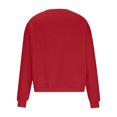 thumbnail image 5 of UVEASISHA Chandails de Mode pour Hommes de Noël, Imprimé de Verre de Vin, Col Rond, Chandail à Enfiler, Hauts Surdimensionnés Décontractés, Chandail Graphique de Noël, Soldes de Liquidation, Rouge 2TG, 5 of 5