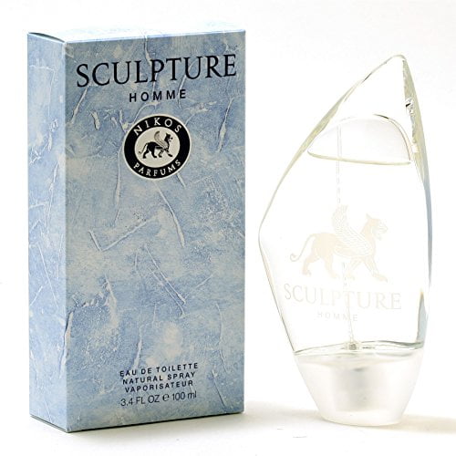 Nikos Cologne for Men, Sculpture, 3.3 Fluid Ounce