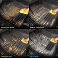 thumbnail image 2 of TuxMat - For Chevrolet Bolt EUV 2022-2023 Models - Custom Car Mats - Maximum Coverage, All Weather, Laser Measured - This Full Set Includes 1st and 2nd Rows, 2 of 6