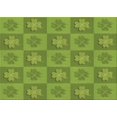 thumbnail image 1 of Ahgly Company Machine Washable Indoor Rectangle Transitional Pistachio Green Area Rugs, 2' x 5', 1 of 7