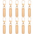 thumbnail image 1 of 10 Pcs Tirettes de Fermeture Éclair de Rechange Curseur de Fermeture Éclair Détachable Trousse de Réparation de Fermeture Éclair en Métal, 1 of 9