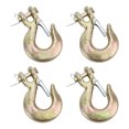 thumbnail image 3 of Clevis Grab Hook, 4 Pcs Clevis Slip Hook High Temperature Quenched  For Site Construction, 3 of 8