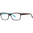 thumbnail image 1 of Flat Earth Women's FE5968 Brown Eyeglass Frame, 1 of 1