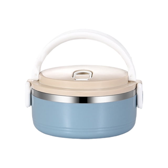 TIELUTT Bento Isolé pour Adultes, Contenant de Préparation de Repas Étanche avec Récipient de Préparation de Repas Amovible et Réutilisable, Rangement pour Fromage, Sac pour Pommes de Terre pour Micro-Ondes, Scellage sous Vide, Contenant à Café, Rangement pour Café Hermétique