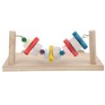 thumbnail image 2 of Hamster Chewing Toy, Wood Jumping Platform Multifunction Hamster Toy, Environmental Friendly For Hamster, 2 of 8