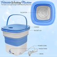 thumbnail image 2 of Pure Clean PUCWM33 Foldable Mini Washing Machine, 2 of 7