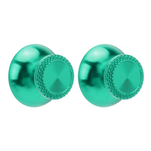 Thumbsticks for Controller, 2Pcs Metal Thumb Grip Replacement for Handheld Game Console, Aluminum Alloy Analog Thumb Sticks Accessories
