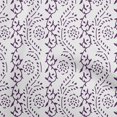 thumbnail image 1 of oneOone Georgette Viscose Purple Fabric Block Sewing Material Print Fabric By The Yard 42 Inch Wide-F2, 1 of 5