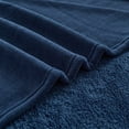 thumbnail image 3 of Mainstays Sweatshirt Throw Navy, 3 of 7