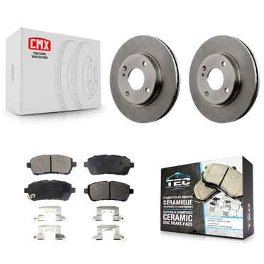 Transit Auto Front Disc Brake Rotors and Ceramic Pads Kit for Car Ford Fiesta K8T-100168