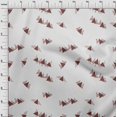 thumbnail image 4 of oneOone Georgette Viscose Brown Fabric Geometrical Sewing Craft Projects Fabric Prints By Yard 42 Inch Wide, 4 of 4