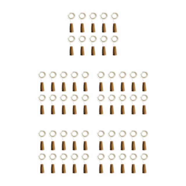 maskred 10pcs Plastic Fairy Lights For Party Decorations Add Whimsical Touch To Celebrations With These colours 5Set