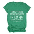 thumbnail image 1 of LUOGENLI T-shirts pour Femme pour Femmes T-Shirt Uni Décontracté Mode à Lettres Imprimées Col Rond Manches Courtes T-Shirt Haut T-shirts pour Femmes T-shirts Graphiques T-shirts Amusants Adulte St. Patrick Vert m, 1 of 3