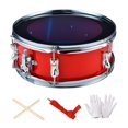 thumbnail image 1 of Xuanheng Caisse Claire 13 Pouces Instruments de Musique Légers pour Enfants Débutants Garçons Filles Rouge, 1 of 8