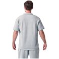 thumbnail image 3 of Styesk Mens Outfits 2 Piece Summer Men's Casual Fashion Solid Color Short Sleeved Lapel Drawstring Elastic Waist Set, 3 of 3