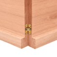 thumbnail image 3 of vidaXL Table Top Light Brown 180x50x(2-4)cm Treated Solid Wood Live Edge, 3 of 7
