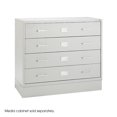 thumbnail image 4 of Safco Products Audio/Video Media Cabinet (Optional Base Sold Separately), Light Gray, 4 of 8