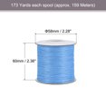 thumbnail image 2 of Unique Bargains Beading Thread Bracelet Weave Bead Craft Cord 0.5mm 159M/Roll (173-Yards) Decorative String, Light Blue, 2 of 7