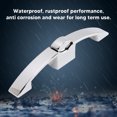 thumbnail image 4 of 2 Set Push Button Latch Cabinet Lock Cupboard Knob Latch Lock With Handle For Yachts,  Drawers, Boat Tables, Wardrobes, Wardrobe Doors, Wall Cabinets, 4 of 8