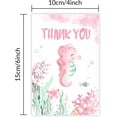 thumbnail image 2 of 9Pcs Thank You Cards Marine Life Series Rectangle Thanks Theme Greeting Cards Set Thank You Notes with Envelopes for Thanksgiving Gift Mother's Day Father's Day About 5.9x3.9in, 2 of 6