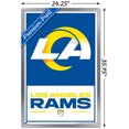 thumbnail image 2 of NFL Rams de Los Angeles - Logo 21, 2 of 4
