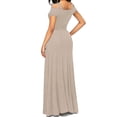 thumbnail image 3 of Gspmoly Robe d'Été, Printemps et Su Robe de Printemps et d'Été pour Femmes Nouvelle Aguichant Style Long Fille Épicée Haute Élasticité Couleur Unie Robe Jupe pour Femmes Robes d'Été pour Femmes Offres Prime, 3 of 3