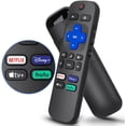 thumbnail image 1 of Replacement Remote for Roku TCL, Philips, JVC, RCA, Magnavox, Sanyo, LG, Haier Roku TVs, with Apple TV+, Netflix, Disney+, Hulu Buttons, 1 of 7