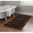 thumbnail image 4 of New Flokati 1400gr 2'4" x 4'8" Accent Rug, Cocoa, 4 of 5
