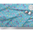 thumbnail image 2 of Soimoi Modal Satin Fabric Ornament Home Decor Print Sewing Fabric Yard 42 Inch Wide, 2 of 3