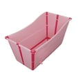 thumbnail image 2 of Soaking Standing Bath Tub, Collapsible Bathtub Large Sized  for Household Pink, 2 of 7