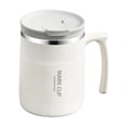 thumbnail image 2 of Vaidha Tasse à Café avec Poignée, Tasse Isotherme Portable avec Couvercle et Cuillère, Acier Inoxydable à Double Couche, Convient pour le Bureau, Tasse à Café de Voyage, 2 of 7