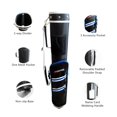 thumbnail image 2 of A99 Golf Carry Golf Bag Bkack Practice Range Golf Bag Golf Club Carry Bags Driving Range Mini Course Training Travel Case No Stand, 2 of 7