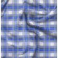 thumbnail image 1 of Soimoi Modal Satin Fabric Gingham Check Print Sewing Fabric Yard 42 Inch Wide, 1 of 5