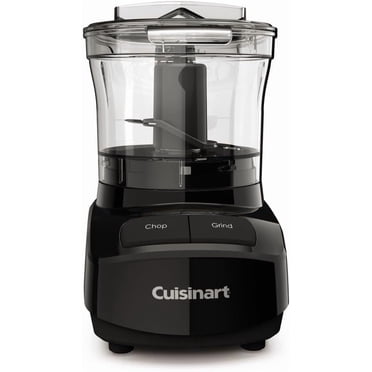 Cuisinart 3-Cup Mini Chopper/Grinder, Prep Processor, Grind & Chop, Purée & Emulsify, Black (CCH-3BKC)