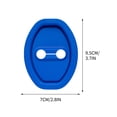 thumbnail image 3 of Cagogo under $5 Car Door Protector, 4pcs Car Door Protective Cover, Door Lock Buckle Shock Absorber, Silicone Anti Collision Cushion, Thickened Protective Sticker, Universal Car Accessories, 3 of 3