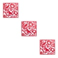thumbnail image 1 of ZheElen 4piece Lightweight Hanging Divider Screens For Versatile Space Foldable Red Bird Chart 3Set, 1 of 6
