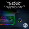thumbnail image 4 of Razer Pro Click V2 Vertical Wireless Mouse – Brand New| 6 Button Ergonomic Design | One Click AI Prompt | Supports Windows & Mac | 2.4GHz, Bluetooth, or USB C Wired Mode - Chroma RGB, 4 of 9