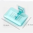 thumbnail image 4 of Yhmxh Kitchen Gadgets Kitchen Essentials Bathroom Shower Soap Box Dish Storage Tray Case Soap Kitchen Aid Attachments Kitchen Accessories for Home Kitchen Camping, 4 of 4